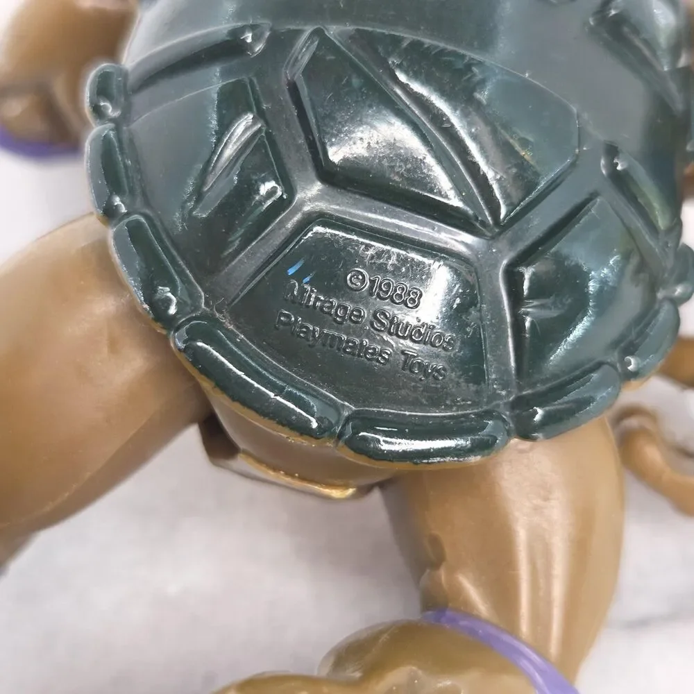 Vintage 1988 TMNT Donatello Action Figure 4